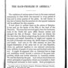 The race problem in America.