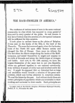 The race problem in America.