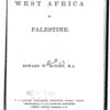 From West Africa to Palestine