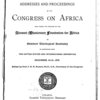 Africa and the American Negro
