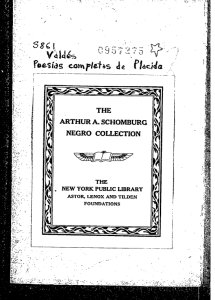Poesias completas de Placido (Gabriel de la Concepción Valdés)