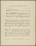 Love has claimed it's own
