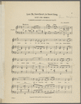 Love me, sweetheart, in song