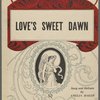 Love's sweet dawn