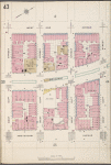 Manhattan V. 7, Plate No. 43 [Map bounded by West End Ave., W. 105th St., Amsterdam Ave., W. 102nd St.]