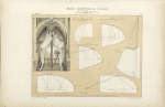 Untitled plate featuring window draperies and their plans