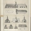 Tent impériale. Plan, elévation et coupe de l'ensemble et des détails d'une tente impériale.