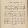 I'd like to hear that song again