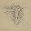 Early sketch plan of New York World's Fair: "S1. Scheme 2."  (Submitted by Gilmore D. Clarke, June 16, 1936)