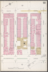 Manhattan V. 7, Plate No. 58 [Map bounded by 8th Ave., W. 116th St., 7th Ave., W. 113th St.]