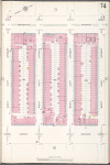 Manhattan V. 7, Plate No. 74 [Map bounded by 7th Ave., W. 122nd St., Lenox Ave., W. 119th St.]