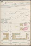 Manhattan V. 7, Plate No. 77 [Map bounded by Hudson River, W. 122nd St., Broadway, W. 119th St.]