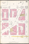 Manhattan V. 7, Plate No. 84 [Map bounded by Morningside Ave., W. 125th St., 8th Ave., W. 122nd St.]