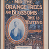 Mid the orange trees and blossoms she is waiting