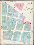 Manhattan, V. 1, Plate No. 6 [Map bounded by Broadway, Frankfort St., Gold St., Fulton St.]