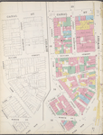 Manhattan, V. 1, Double Page Plate No. 13 [Map bounded by Canal St., East Broadway, Market St., Park Row, Milberry St., Park St., Mott St.]