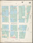 Manhattan, V. 1, Plate No. 15 [Map bounded by Church St., Canal St., Elm St., Franklin St.]