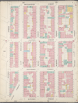 Manhattan, V. 1, Double Page Plate No. 27 [Map bounded by Montgomery St., East River, Rutgers Slip, Rutgers St., Division St.]