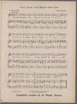 Mother's hymn to me