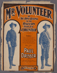 Mr. Volunteer or you don't belong to the regulars, you're just a volunteer
