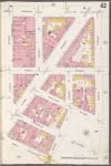 Manhattan, V. 1, Plate No. 42 [Map bounded by Hudson St., Watts St., W. Broadway, Laight St.]