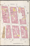 Manhattan, V. 1, Plate No. 74 [Map bounded by Spring St., Elizabeth St., Grand St., Centre St., Marion St.]