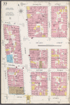 Manhattan, V. 1, Plate No. 77 [Map bounded by Rivington St., Forsyth St., Grand St., Elizabeth St.]