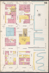 Manhattan, V. 1, Plate No. 84 [Map bounded by Rivington St., East River, Grand St., Mangin St.]
