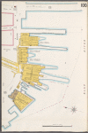 Manhattan, V. 1, Plate No. 100 [Map bounded by Broad St., East River, Battery Park.]