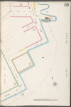 Manhattan, V. 1, Plate No. 110 [Map bounded by Grand St., East River, South St., Corlears Hook Park.]