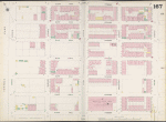 Manhattan, V. 8, Double Page Plate No. 167 [Map bounded by E. 105th St., 3rd Ave., E. 99th St., 5th Ave.]