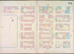 Manhattan, V. 8, Double Page Plate No. 174 [Map bounded by E. 125th St., 3rd Ave., E. 120th St., Portion of Mount Morris Sq., 5th Ave.]