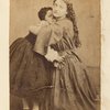 Kate Bateman (right) as Leah in the stage production Leah, the Forsaken