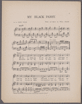My black pansy