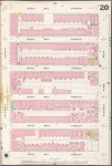 Manhattan, V. 7, Plate No. 20 [Map bounded by W. 96th St., Central Park West, W. 91st St., Columbus Ave.]