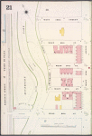 Manhattan, V. 7, Plate No. 21 [Map bounded by W. 100th St., W. End Ave., W. 96th St., Riverside Ave.]