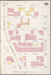 Manhattan, V. 7, Plate No. 30 [Map bounded by Cathedral Parkway, Amsterdam Ave., W. 105th St., W. End Ave.]