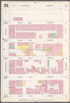 Manhattan, V. 7, Plate No. 31 [Map bounded by Cathedral Parkway, Columbus Ave., W. 105th St., Amsterdam Ave.]