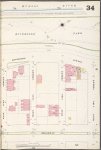 Manhattan, V. 7, Plate No. 34 [Map bounded by Hudson River, W. 116th St., Broadway, W. 113th St.]