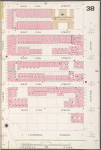 Manhattan, V. 7, Plate No. 38 [Map bounded by W. 115th St., 7th Ave., Cathedral Parkway, 8th Ave.]