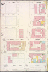 Manhattan, V. 7, Plate No. 57 [Map bounded by W. 130th St., 8th Ave., W. 125th Ave., Columbus Ave.]