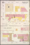 Manhattan, V. 7, Plate No. 77 [Map bounded by W. 129th St., W. 127th St., Amsterdam Ave., W. 108th St., W. 107th St.]