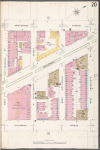 Manhattan, V. 6, Plate No. 20 [Map bounded by Amsterdam Ave., W. 70th St., Columbus Ave., W. 67th St.]