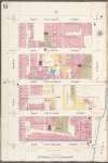 Manhattan, V. 6, Plate No. 61 [Map bounded by E. 56th St., Avenue A, E. 52nd St., 1st Ave.]