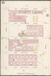 Manhattan, V. 6, Plate No. 65 [Map bounded by E. 68th St., Avenue A, E. 64th St., 1st Ave.]