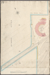 Manhattan, V. 6, Plate No. 77 [Map bounded by Hudson River]