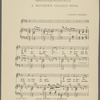 A mother's cradle song