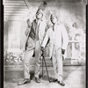 Two unidentified actors in the stage production Runnin' Wild.