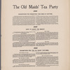 The old maids' tea party