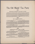 The old maids' tea party